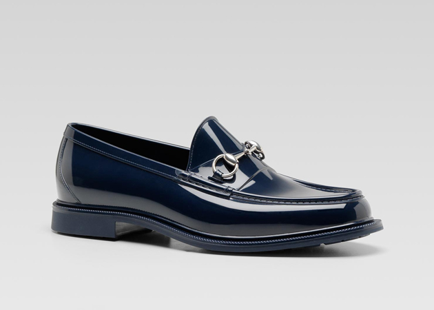 Gucci Rubber Moccasins